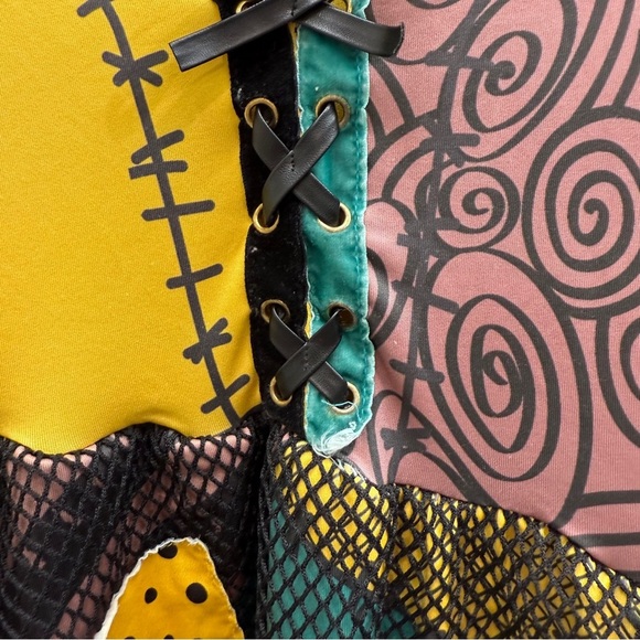 Sally Nightmare Before Christmas Costume Sz Small Kids Spirit Halloween - Picture 3 of 7